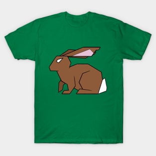 Angled rabbit - brown T-Shirt